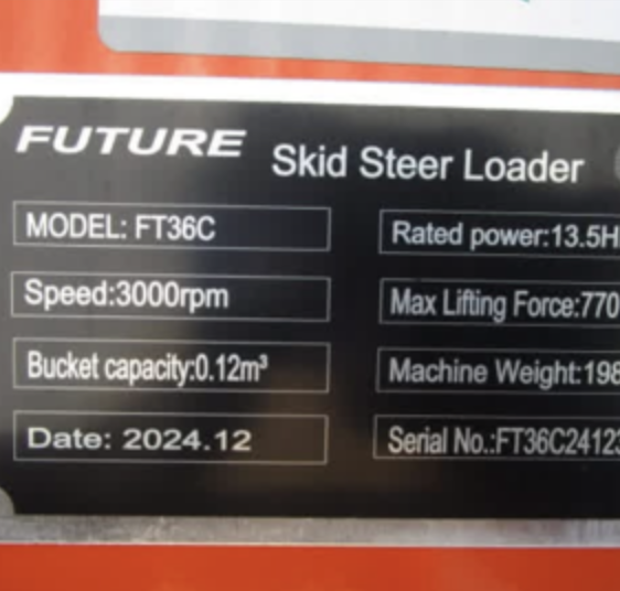 Future FT36C Mini Skid Steer thumbnail 6