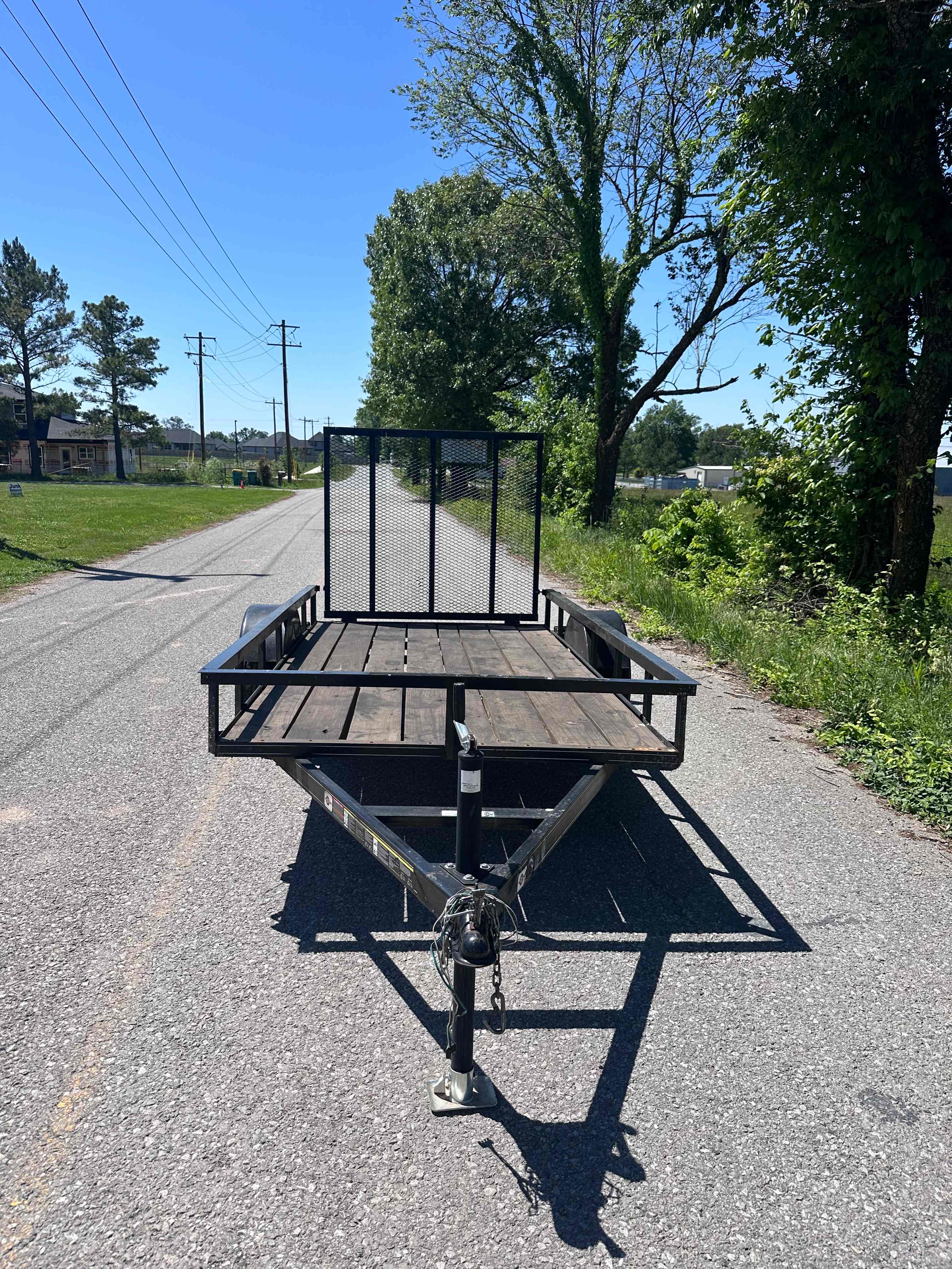 5' x 10' Utility Trailer w/ramp thumbnail 4