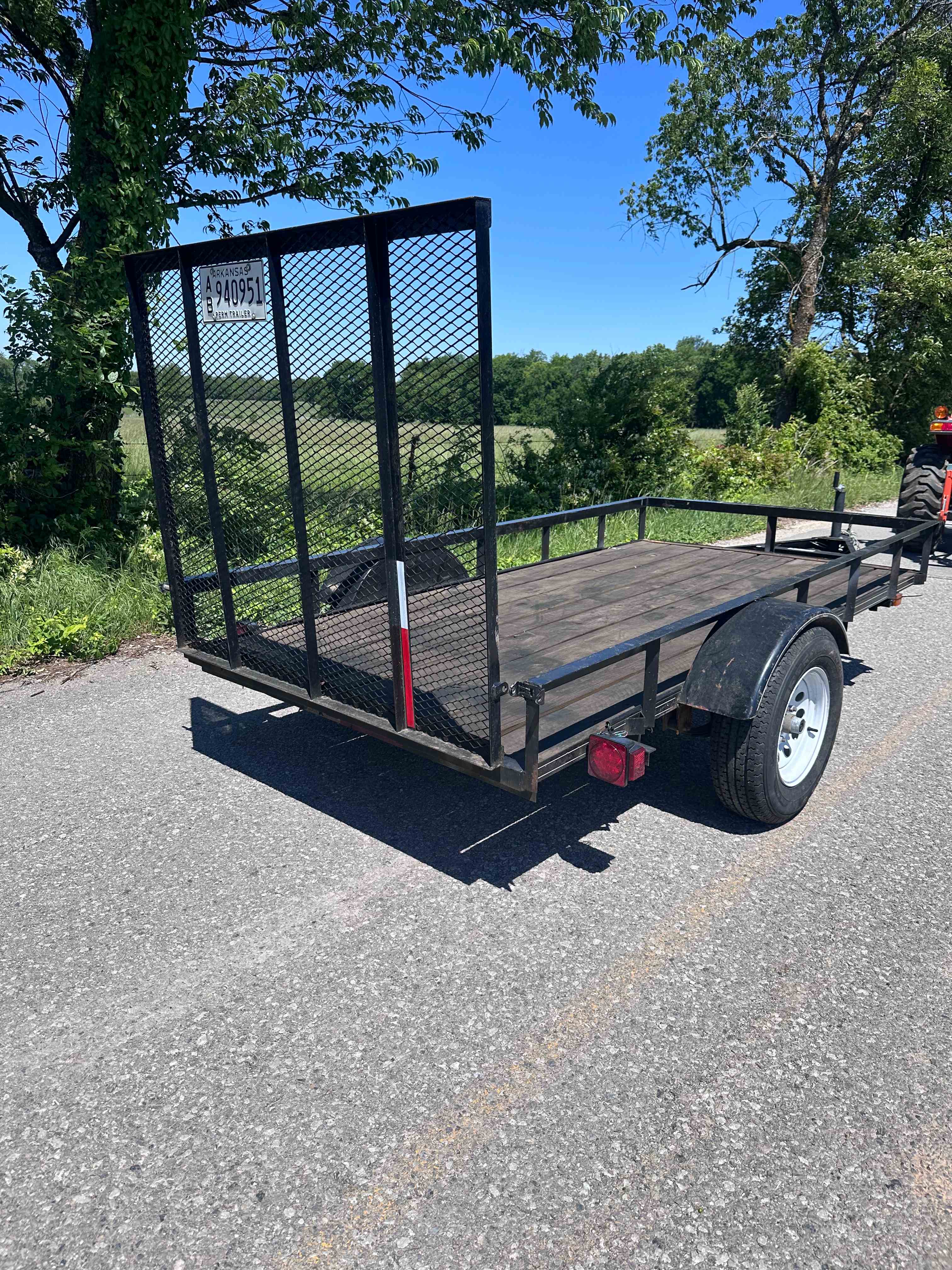 5' x 10' Utility Trailer w/ramp thumbnail 2