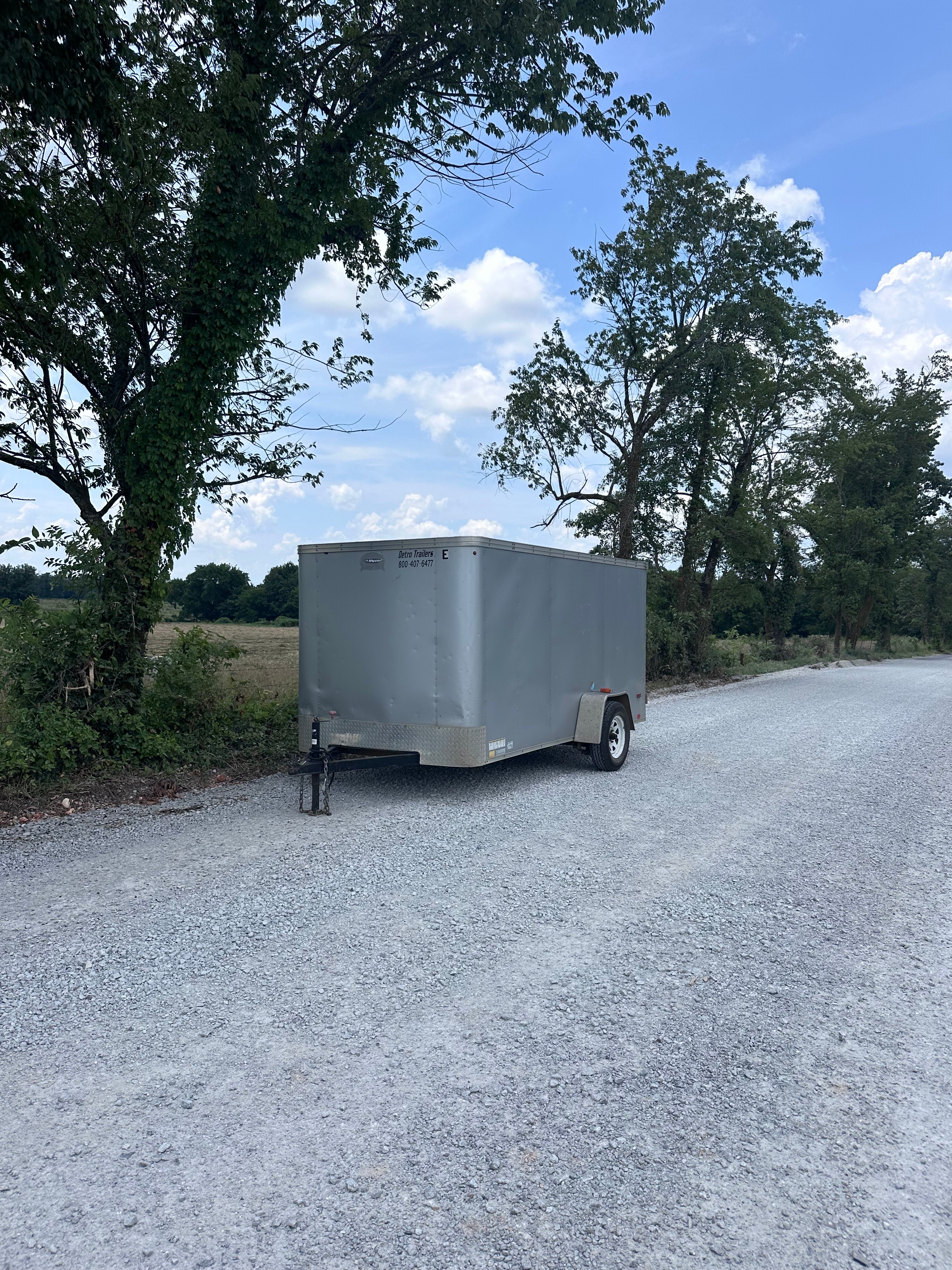 6 x 12 Enclosed Trailer - Image 1